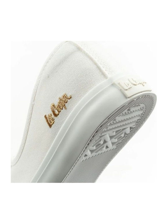 Damen Slip-Ons Stoff Weße