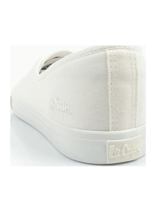 Дамски Slip-On Текстилни Бели