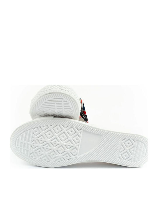 Дамски Slip-On Текстилни Бели