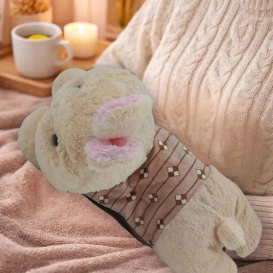 Uncle George Electric Heating Pad Pillow Beige 26x19cm