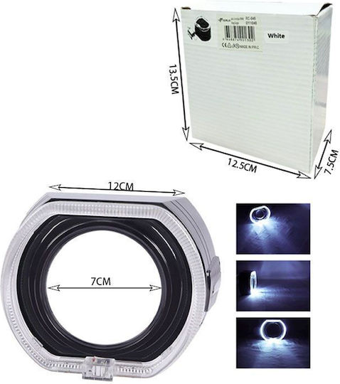 Капак За Прожектор 3" Bmw Led Angel Eyes Ring Single