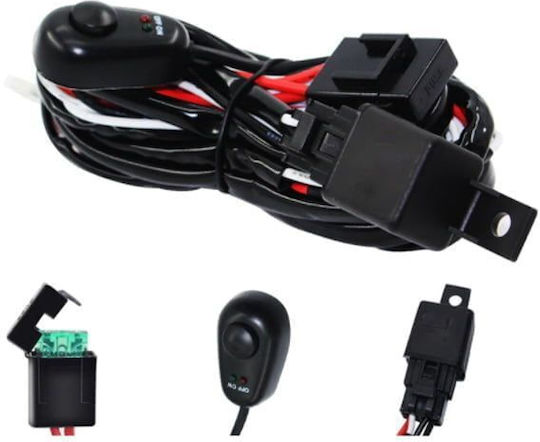 Car Fog Light Wiring Harness Kit
