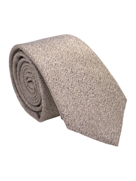 Giovani Rossi Men's Tie Set In Silver Color