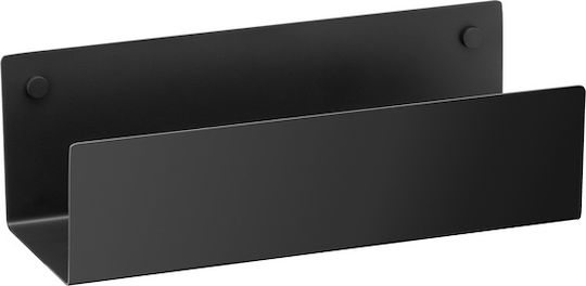 Sanco Wall Mounted Metallic Gray Bathroom Shelf