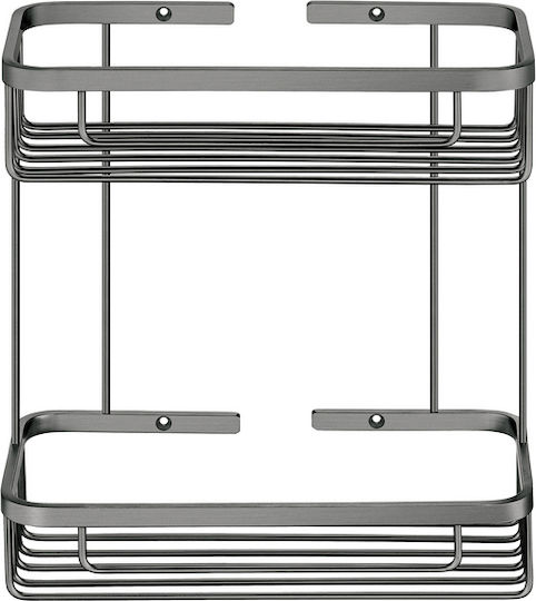 Sanco 00004-M102 Wall Mounted Bathroom Shelf Metallic Beige