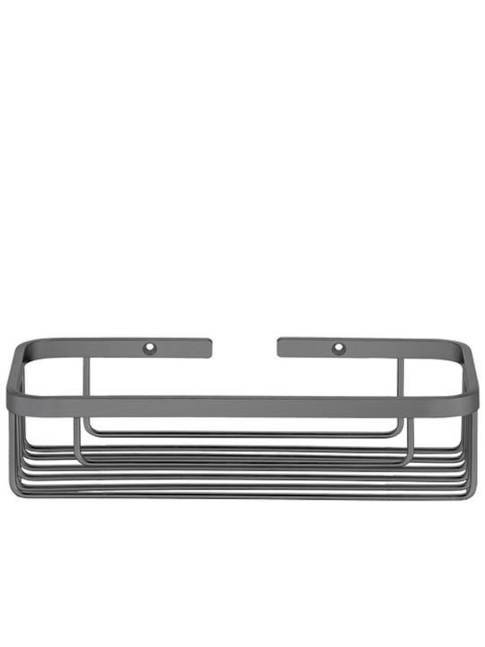 Sanco 00003-M116 Wall Mounted Bathroom Shelf Metallic Black