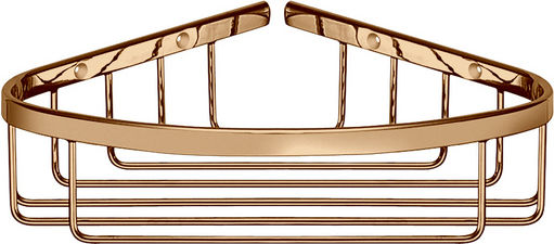Sanco 00008-M118 Eckmontierte Badezimmerregal Metallisch Grau