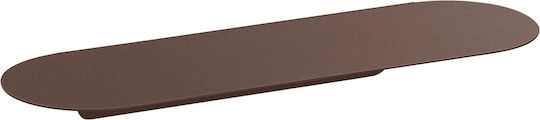 Sanco Wall Mounted Bathroom Shelf Metallic Gray