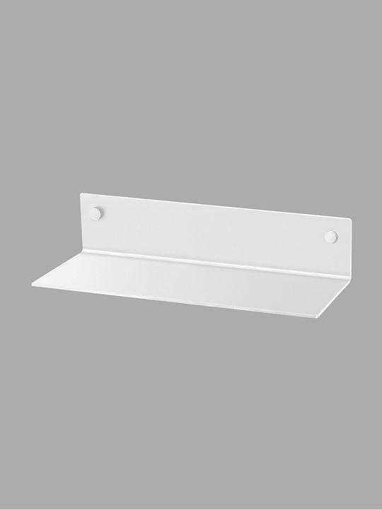 Sanco SH-0503-W30-M118 Wandmontiertes Badezimmerregal Metallisch Grau