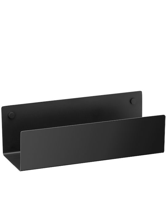 Sanco SH-0502-W30-M118 Wandmontiertes Badezimmerregal Metallisch Grau