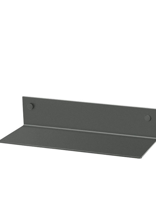 Sanco Wall Mounted Bathroom Shelf Metallic Gray