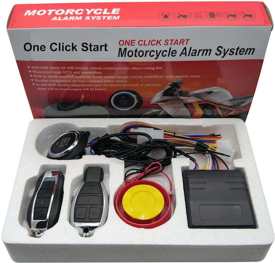 Smart Engine Start System Motorcycle Alarm Start Stop One Click Start Motorcycle Alarm System