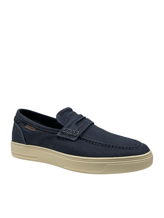 Wrangler Zeb Men's Loafers in Blue Colour