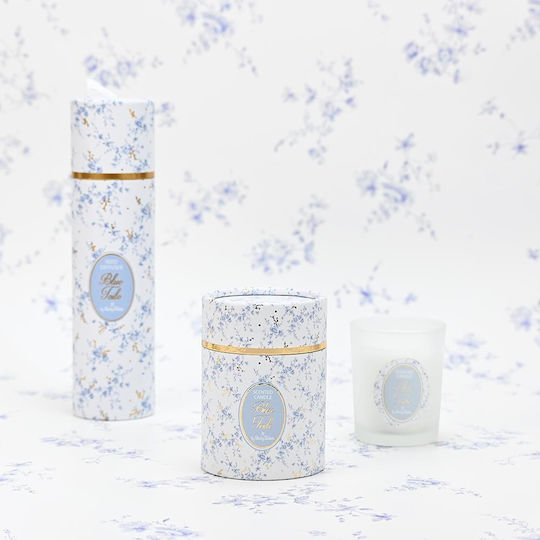 Soap Tales Taufgeschenke Aromatisches Kerze Blue Toile St00969
