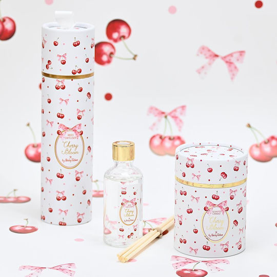 Soap Tales Μπομπονιέρα Βάπτισης Κερί Cherry Bloom St00968