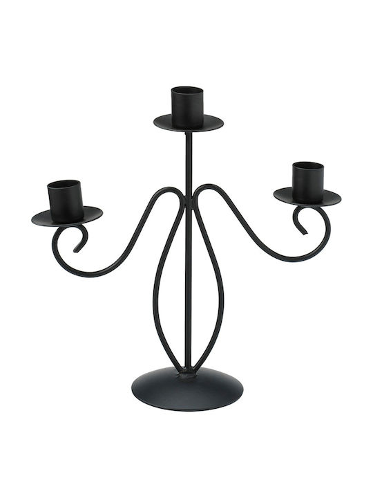 Home&Styling Collection Κηροπήγιο Μεταλλικό