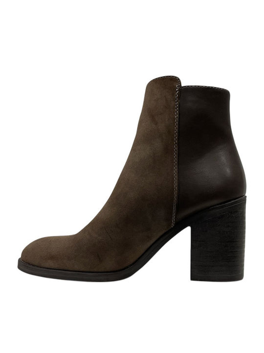 Mid Women's Ankle Boots Brown