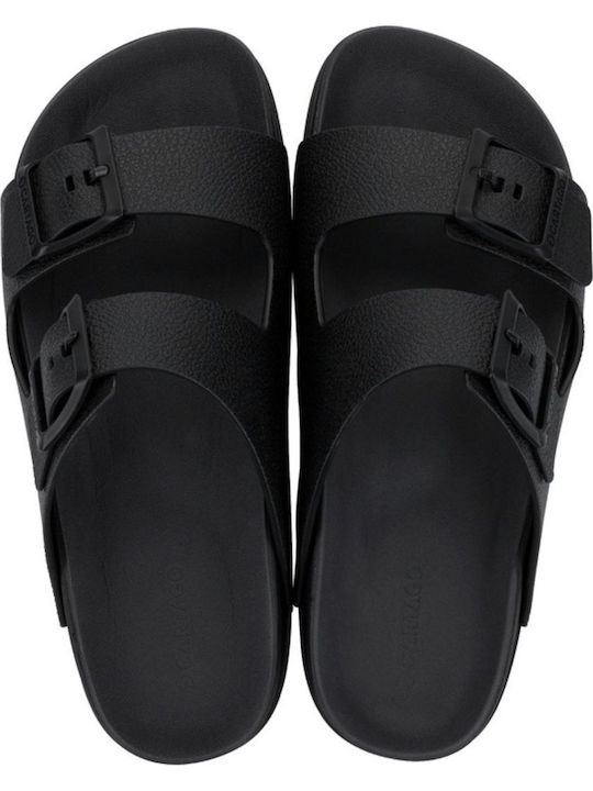 Herrensandalen in Schwarz Farbe