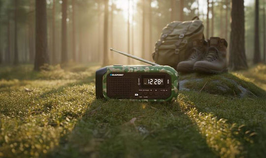Blaupunkt Blaupunkt Tischuhr Digital mit Wecker & Tischradio Schwarz