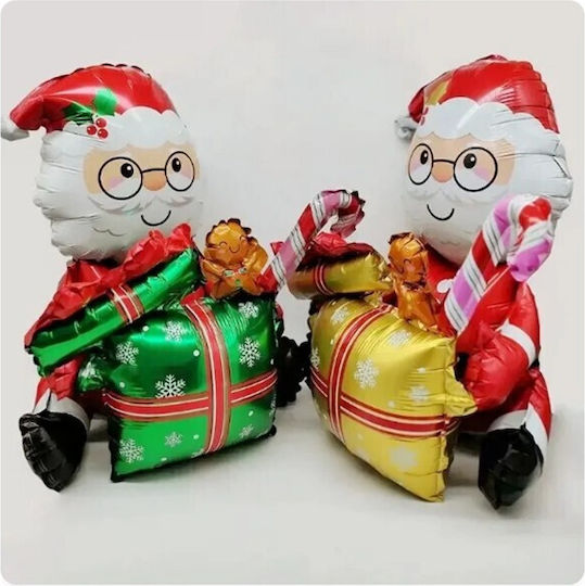 Christmas Foil Jumbo Multicolour Balloon 102cm