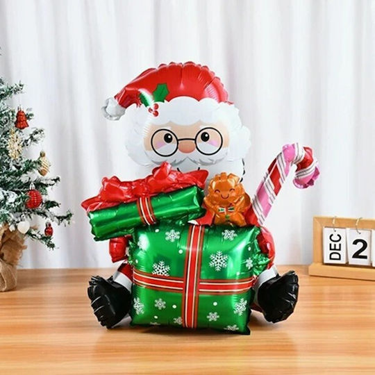 Christmas Foil Jumbo Multicolour Balloon 102cm