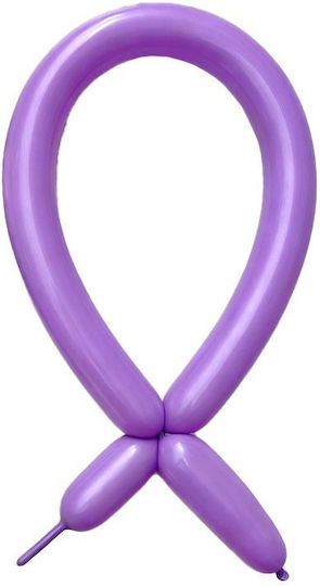 Compoziție cu 50 Baloane Flori Violet 30 cm