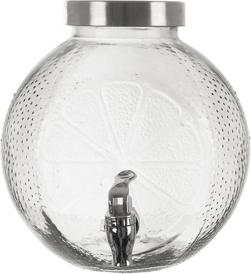 Orion Getränkespender Glas mit Zapfhahn 5.4lt
