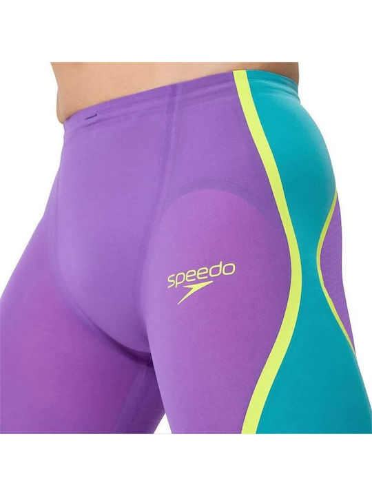 Speedo Lzr Pure Intent 2.0 Men's Racing Jammer Swimsuit Purple