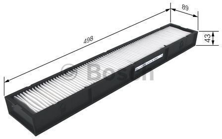 Bosch Cabin Air Filter 1 987 435 060