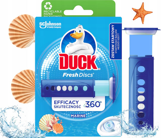 Duck Fresh Discs Marine Block Λεκάνης με Άρωμα Φρεσκάδας 36ml
