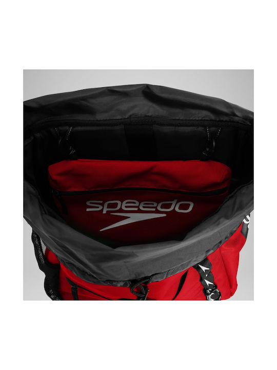 Speedo 35l Τσάντα Ώμου για Γυμναστήριο Κόκκινη