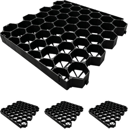 Relaxdays Grilaj Din Plastic Pentru Gazon