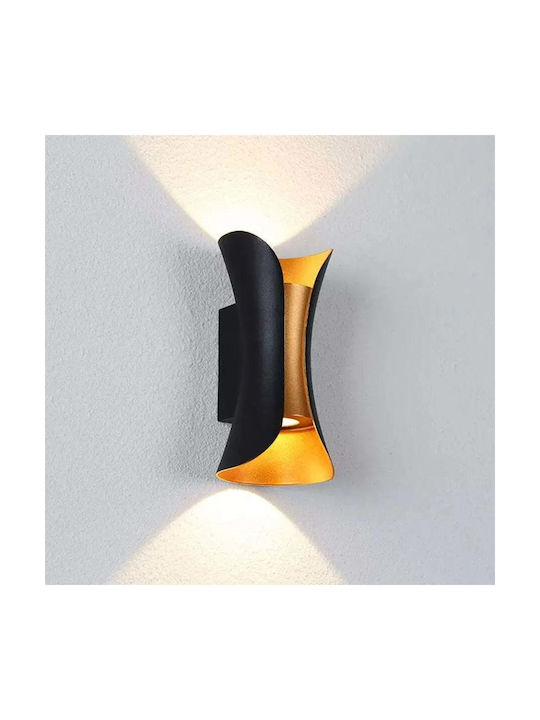 Alista Home Lampă de Perete cu LED Integrat Negru