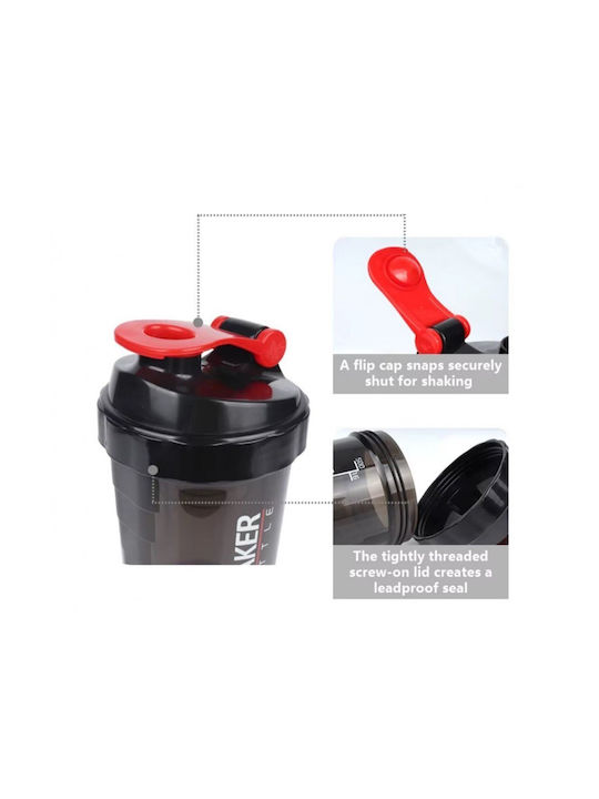 Proteinshaker 500ml Kunststoff Grünes