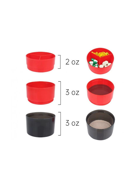 Proteinshaker 500ml Kunststoff Grünes