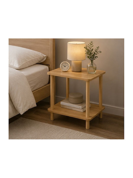 Nachttisch Holz Braun 40x40x53cm