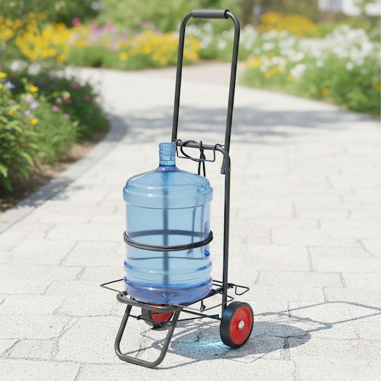 Cărucior de Cumpărături Pliabil 100x34x44 Cm 35 Kg Gri