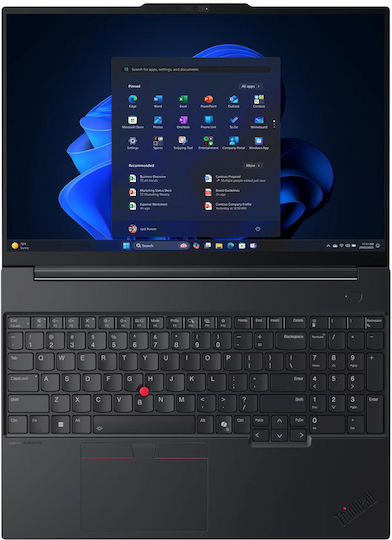 Lenovo ThinkPad E16 Gen 3 (Intel) 16" IPS QHD+ 120Hz (Ultra 5-135H/16GB/512GB SSD/Fără Sistem de Operare) (Tastatură GR)