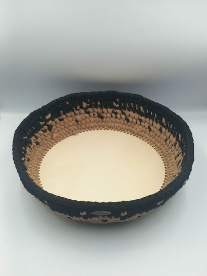 Aristourgimata Aufbewahrungskorb Bamboo Schwarz