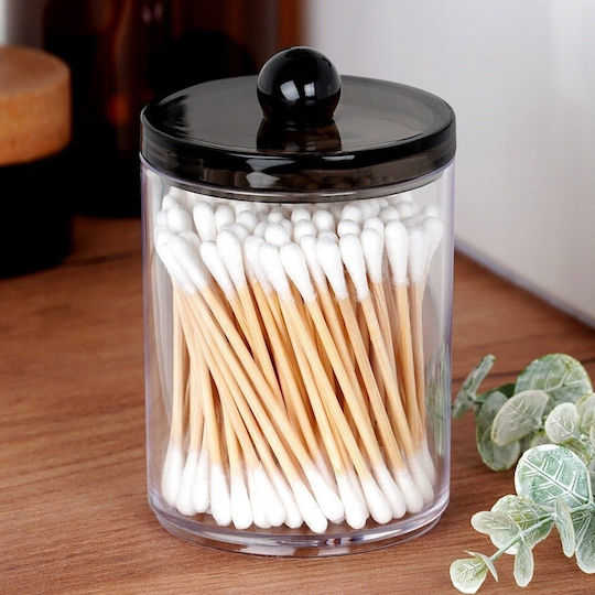 Vilde Vilde Acrylic Transparent Cotton Swabs Case