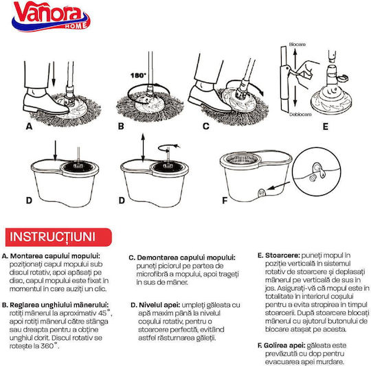 Vanora Mopp VN-ULF-2COLR