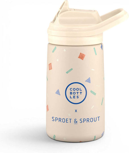 Cool Bottles Παιδικό Παγούρι Ανοξείδωτο Sprinkles Land 350ml