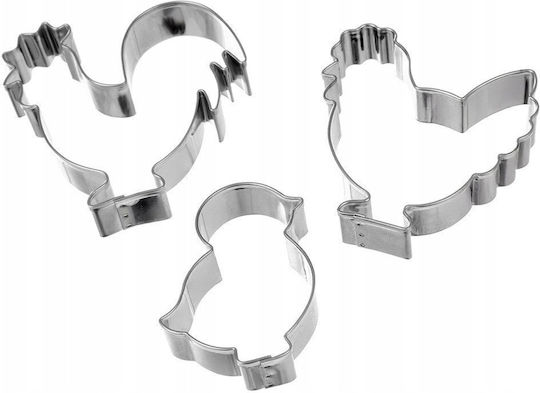 Orion Cookie Cutter Din Oțel Inoxidabil 3 Bucăți