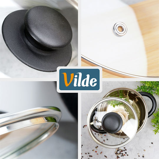 Vilde Vilde Glas Kochgeschirrdeckel Für Töpfe Und Pfannen 12cm 199020 Vilde Vilde Glas Kochgeschirrdeckel Für Töpfe Und Pfannen 12cm 199020