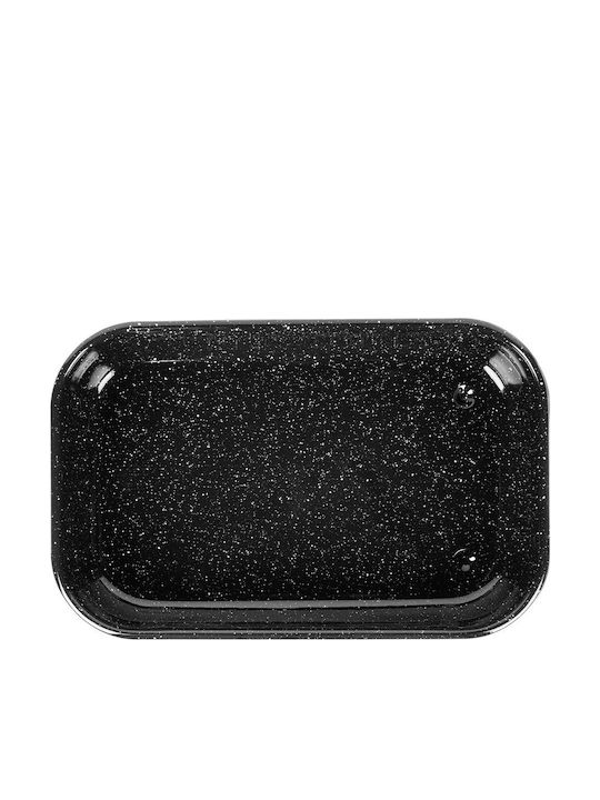 Orion Rectangular Baking Pan Stainless Steel with Enamel Coating 24.5x38cm