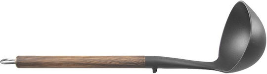 Orion Deep Wooden Black Soup Spoon