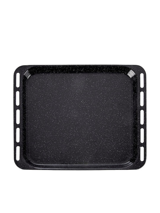 Orion Oven Baking Pan Made of Stainless Steel with Enamel Coating 44.5x44.5cm