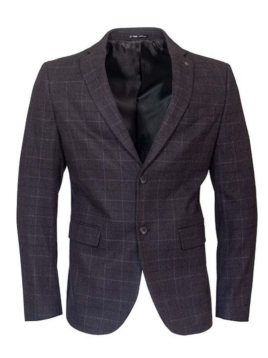 Men's Winter Suit Jacket Regular Fit Anthracite