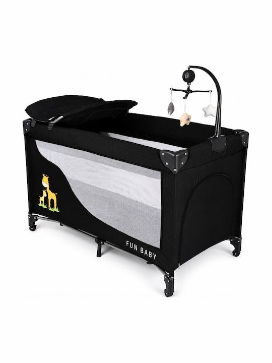 Fun Baby Παρκοκρέβατο 2 Επιπέδων 62x125cm Fun Baby Παρκοκρέβατο 2 Επιπέδων 62x125cm