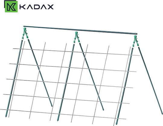 Kadax Verstellbarer Tropfbewässerungsarmatur Gartenpfähle 16 Mm 9 Stück